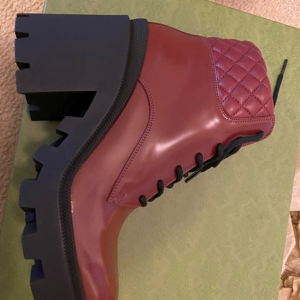 Gucci Combat Boots Brand New..Never Worn